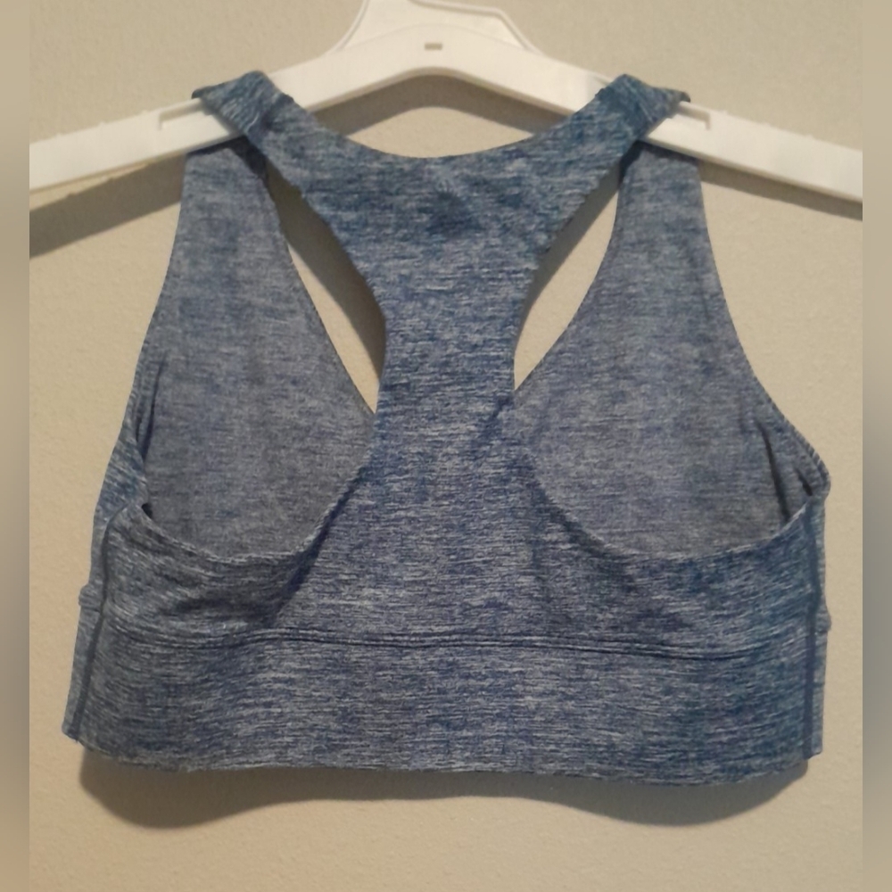 Aerie Blue and White Sports Bra - Picture 4 of 5